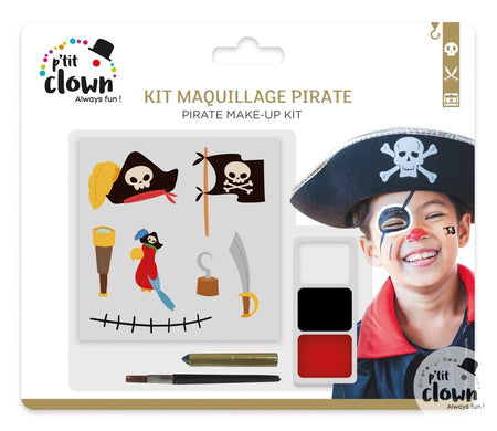 Piraten Schmink Set, Kinder Makeup image
