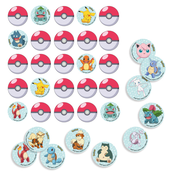 Pokemon Party-Spiel, Memory, 32 teilig kinderparties-shop