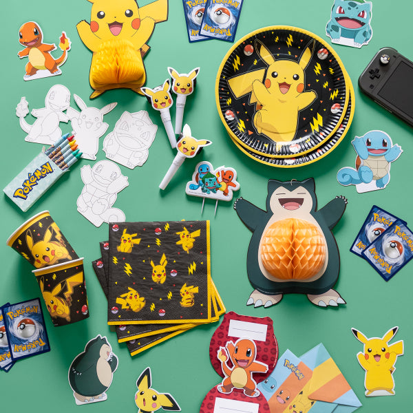 Deko Set Pokemon, 7-teilig kinderparties-shop