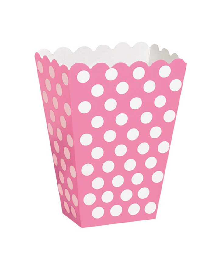 Popcorn-Box-gepunktet-versch-Farben-8er-Pack-Hellblau