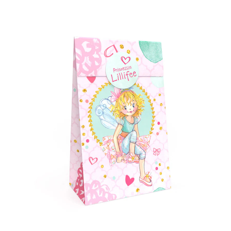 Partytüten-Prinzessin-Lillifee-aus-Papier-10-Stück-inkl-Sticker