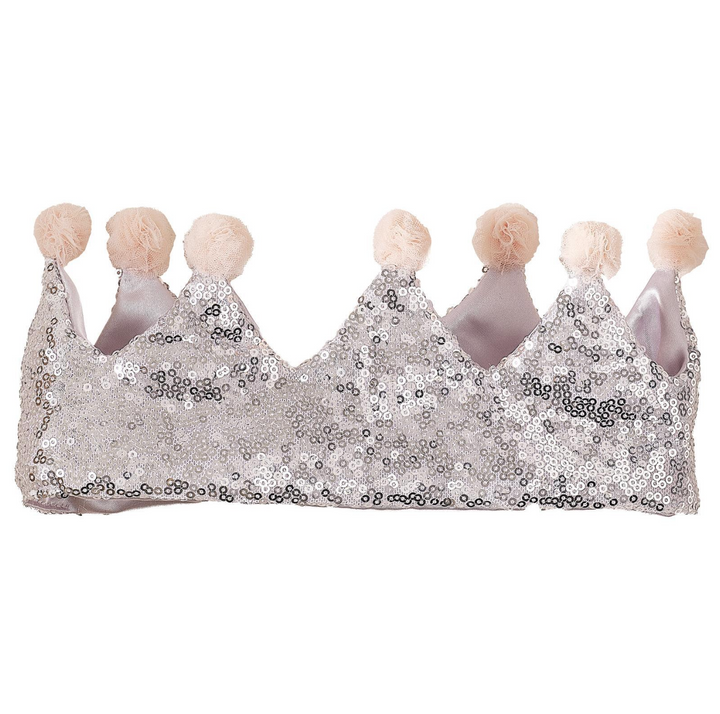 Travestimento da principessa con corona glitterata per la tua festa, 1 pezzo