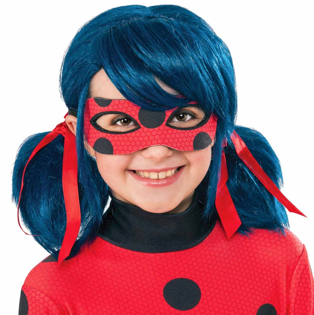 Miraculous-Ladybug-Perrücke-Kostüm-Zubehör-Einheitsgrösse