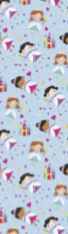 Kindergeburtstag Geschenkpapier, 6 versch. Muster, 70 X 200 cm kinderparties-shop