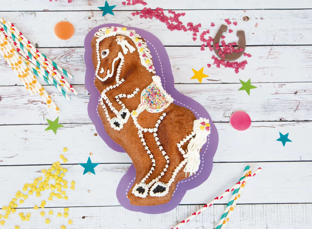 Pferde Backform, Silver Star das Pferd kinderparties-shop