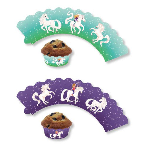 Sternenschweif Muffin Deko, Deko-Banderolen, 12er Pack kinderparties-shop