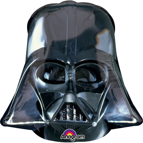 Darth Vader, Supershape Folienballon Star Wars, 63x63 cm kinderparties-shop