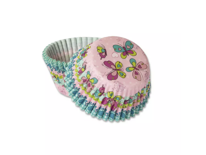 Muffin Förmchen TapirElla Schmetterling, 40 Stk. kinderparties-shop