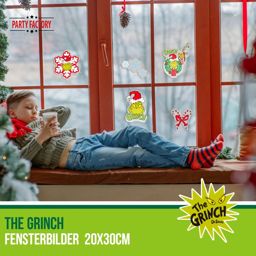The-Grinch-Fensterbilder-Weihnachtsdeko-Sticker-1-Bogen