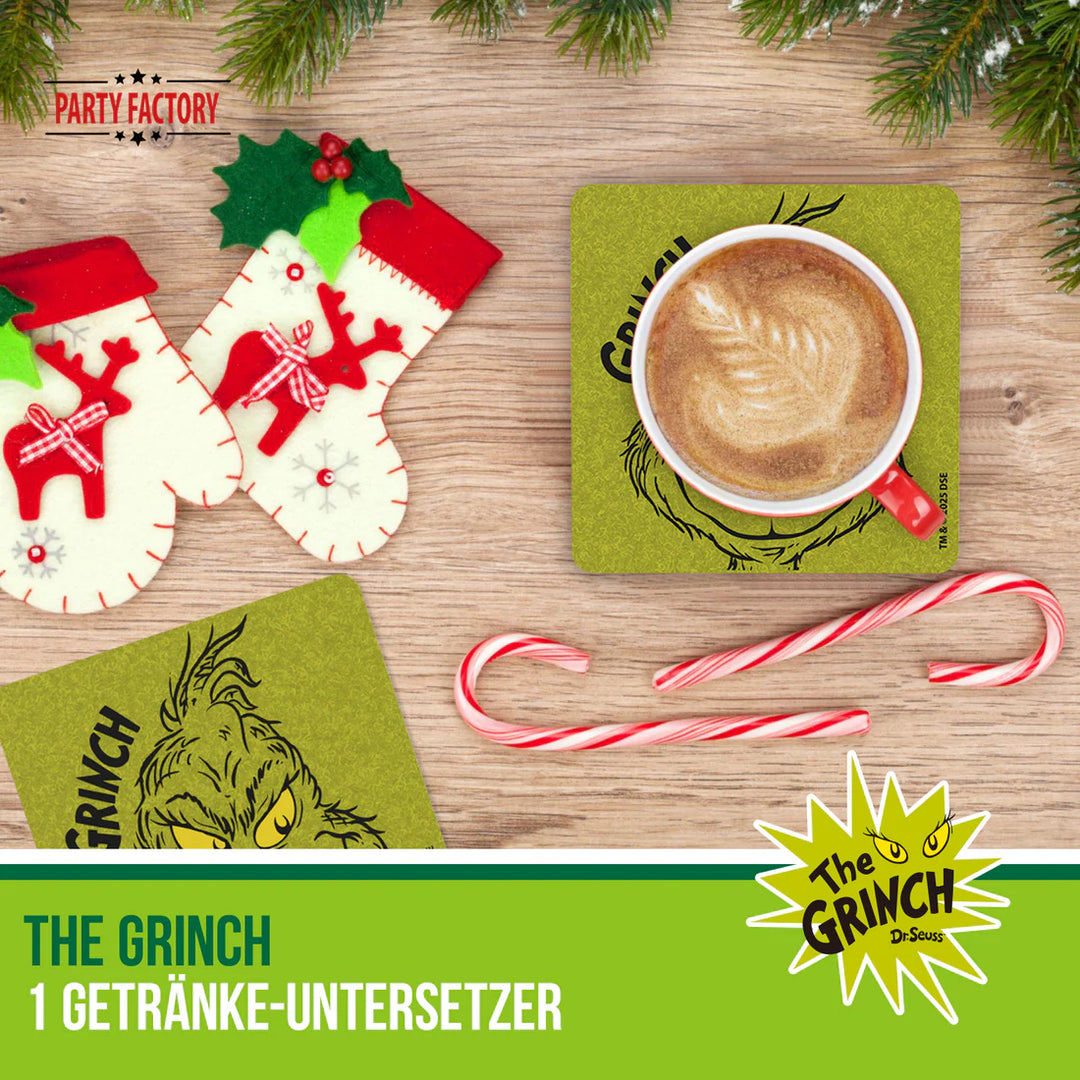 Der-Grinch-Getränke-Untersetzer-4er-Pack