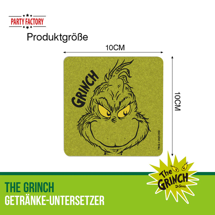 Der-Grinch-Getränke-Untersetzer-4er-Pack