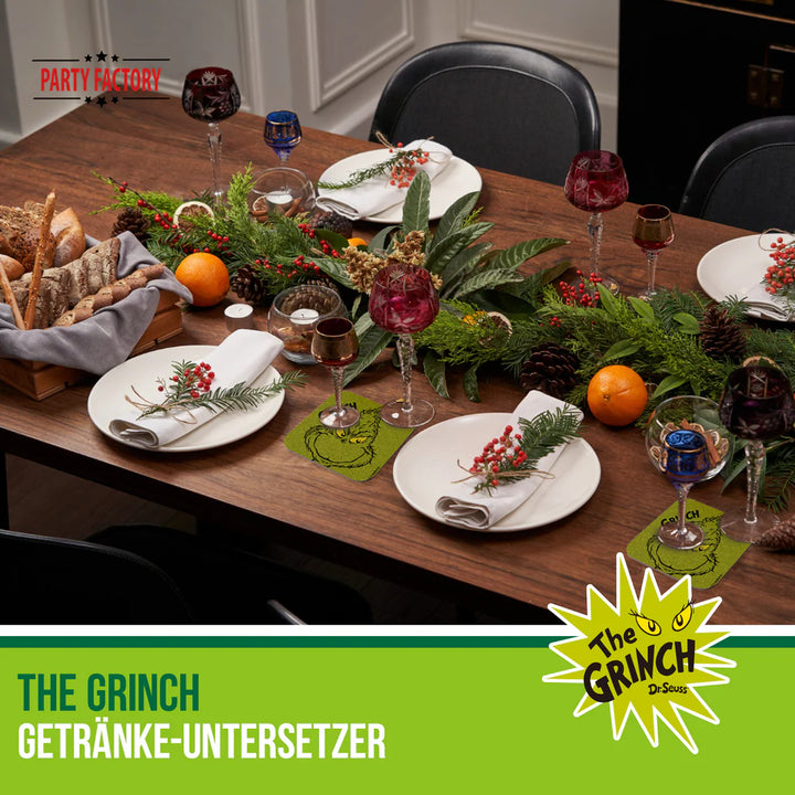 Der-Grinch-Getränke-Untersetzer-4er-Pack