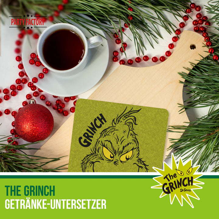 Der-Grinch-Getränke-Untersetzer-4er-Pack