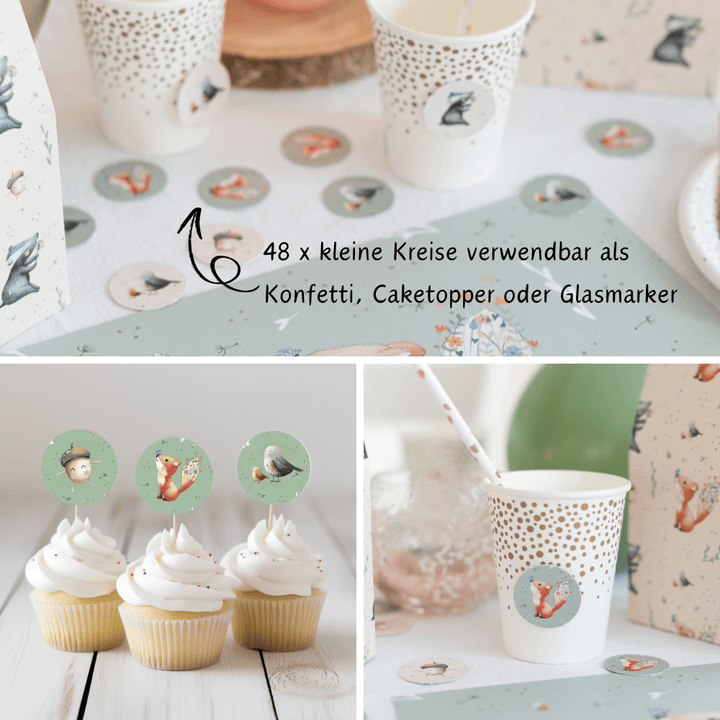 Mottobox-Waldtier-Geburtstag
