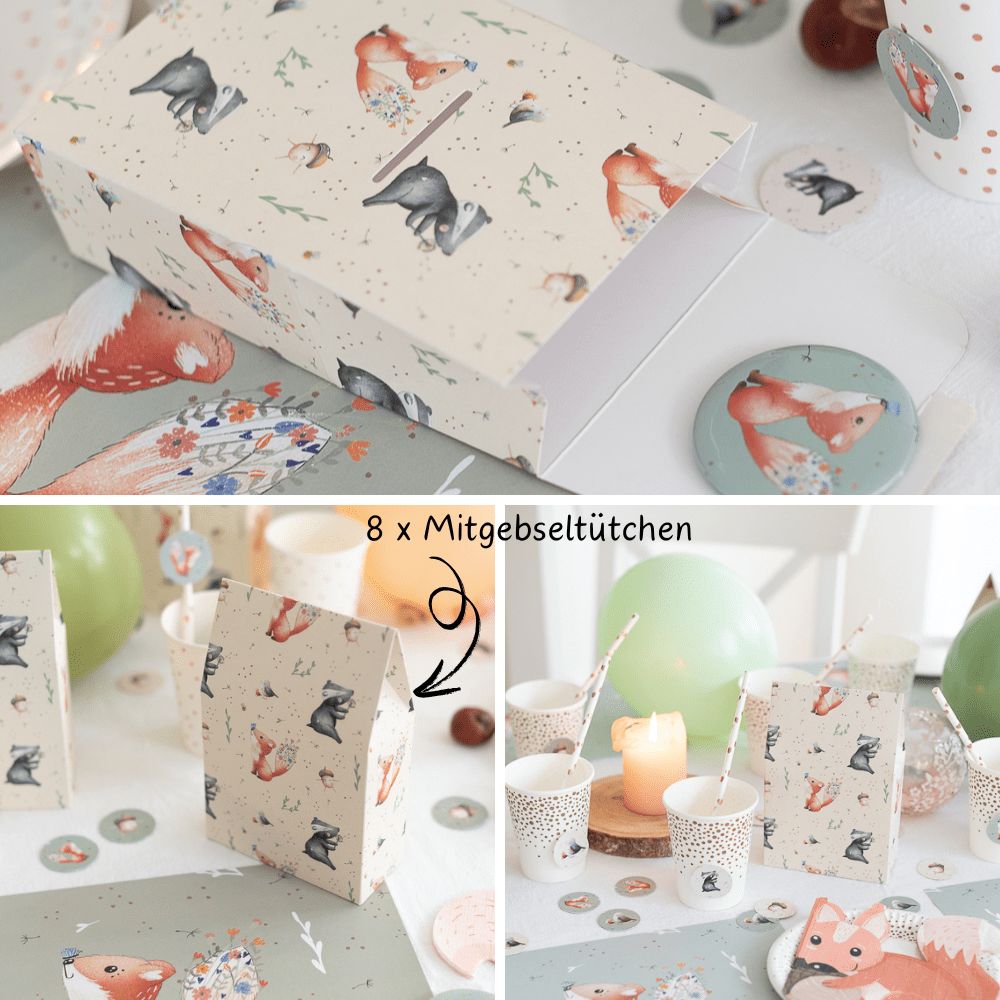Mottobox-Waldtier-Geburtstag
