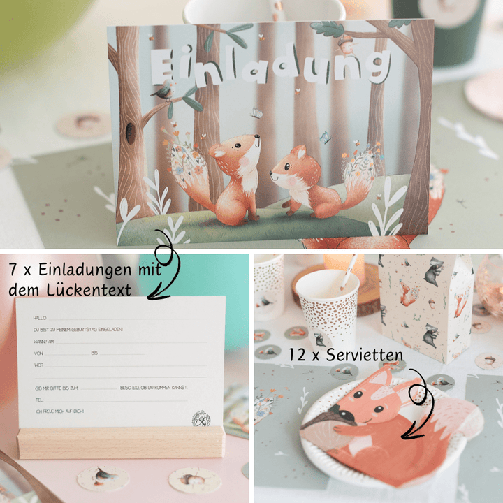 Mottobox-Waldtier-Geburtstag