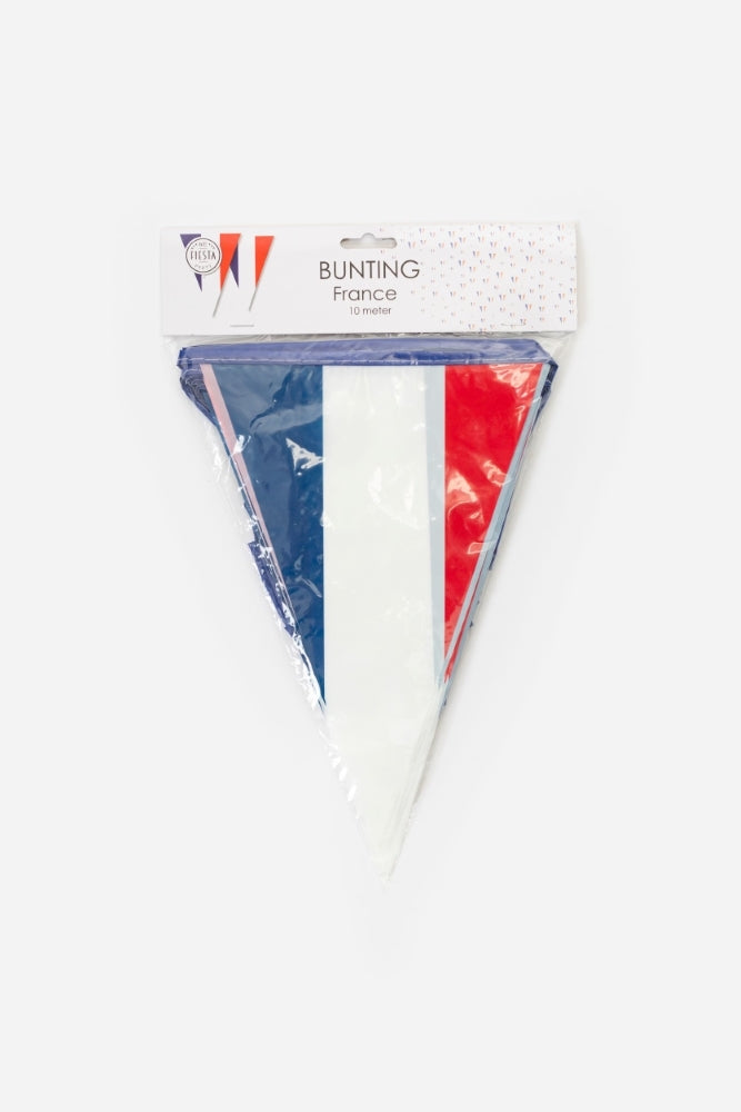 Wimpelkette Frankreich Flagge, 10 m