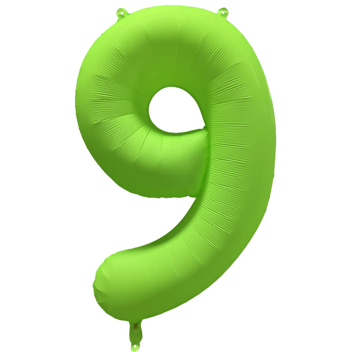 Zahlen-Folienballone-Neon-Grün-Nummer-1-9-und-0-86-cm-0