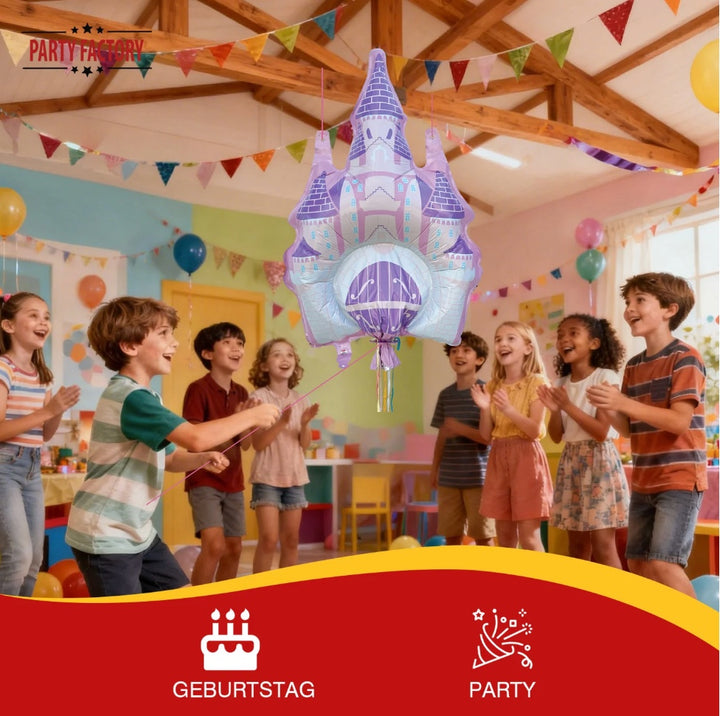 Folienballon-Pinata-Prinzessinnen-Schloss-aufblasbar-60-x-116-cm
