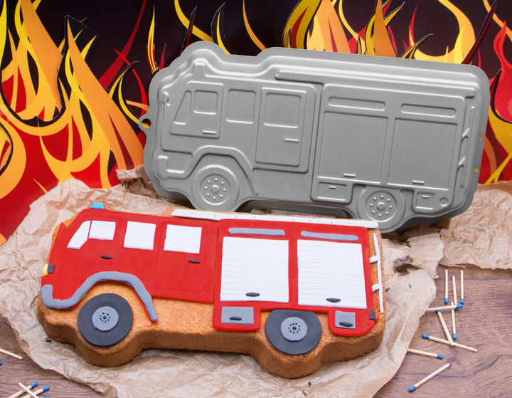Benny das Feuerwehrauto Backform kinderparties-shop