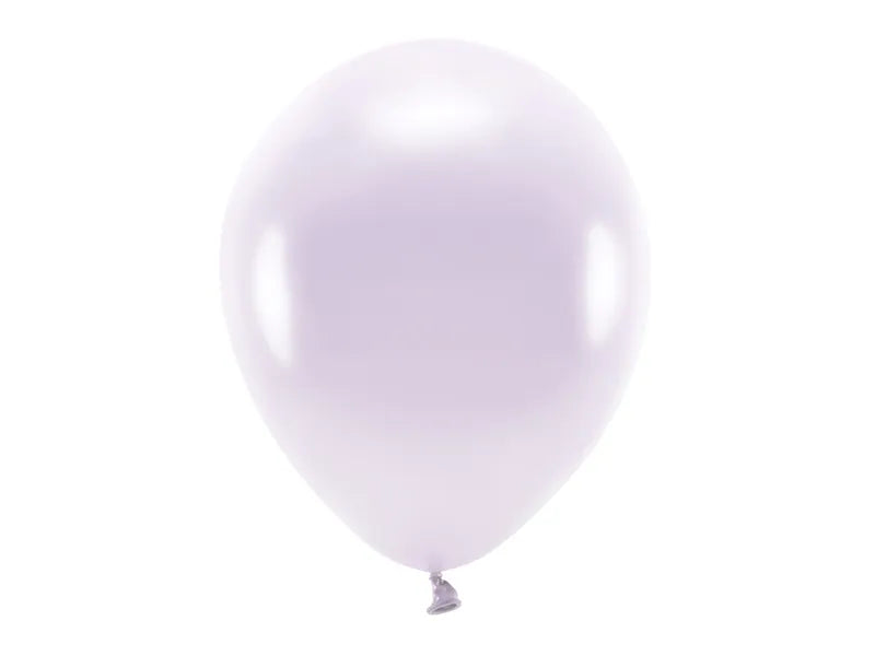 Luftballons, lila metallisiert, Eco, 30 cm, 10er Pack