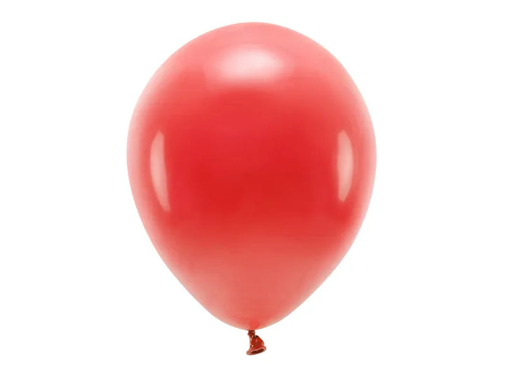 Superpack Luftballons Eco, pastell rot, 30 cm, 100er Pack kinderparties-shop