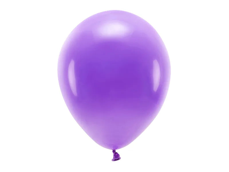 Luftballons violett, Eco, 30 cm, 10er Pack