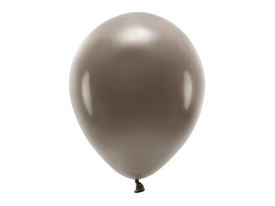 Luftballons braun, Eco, 30 cm, 10er Pack