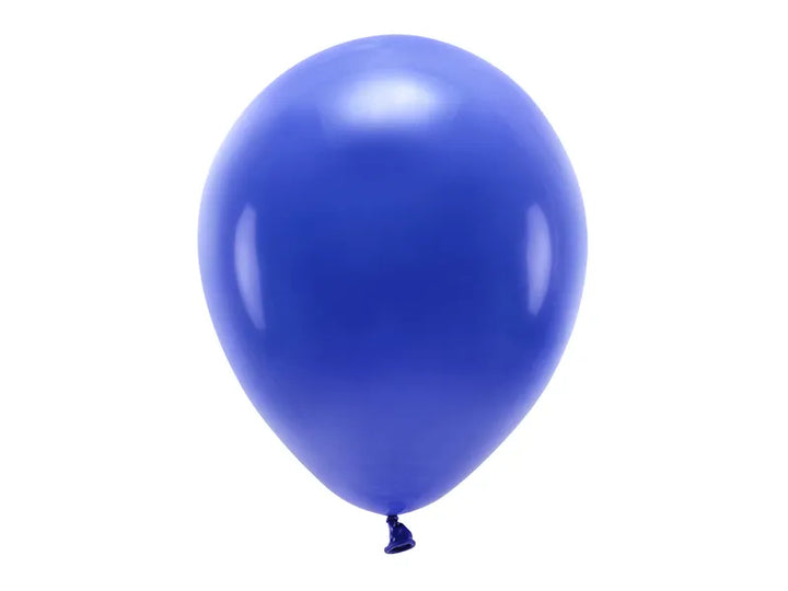 Luftballons marineblau, Eco, 30 cm, 10er Pack