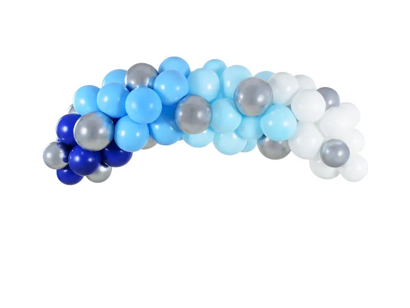 Luftballons pastell marineblau, Eco, 30 cm, 10er Pack kinderparties-shop