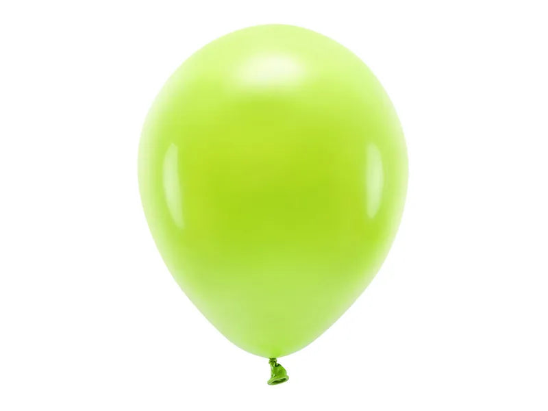 Luftballons apfelgrün, Eco, 30 cm, 10er Pack
