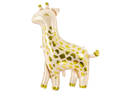 XXL Ballon Giraffe, Wilde Tiere Party, 100x120 cm