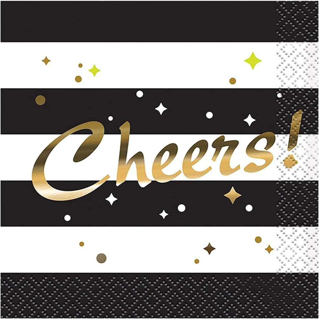 Servietten "Cheers", 16er Pack, 25x25cm kinderparties-shop