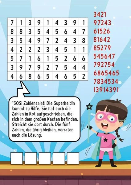 Der kleine Heine, Schatzsuche für drinnen und draussen, Superhelden Edition, Party-Spiel, ab 8 Jahren kinderparties-shop