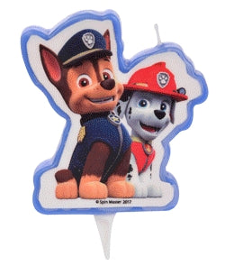 Kerzen Paw Patrol, 3 versch. Motive zur Wahl / Restposten kinderparties-shop