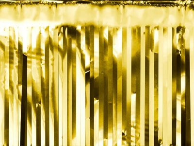 Kreppgirlande Gold Backdrop, 18.5 x 400 cm
