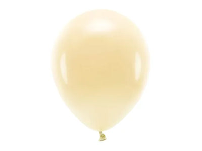 Luftballons hellpfirsich, Eco, 30 cm, 10er Pack