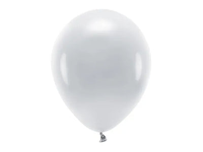 Luftballons grau, Eco, 30 cm, 10er Pack