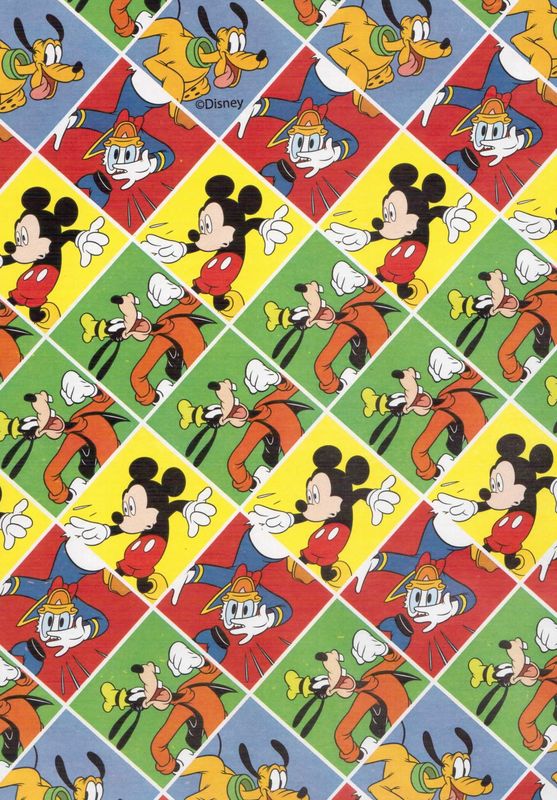 Disney Geschenkpapier, 6 versch. Muster, 70 X 200 cm kinderparties-shop