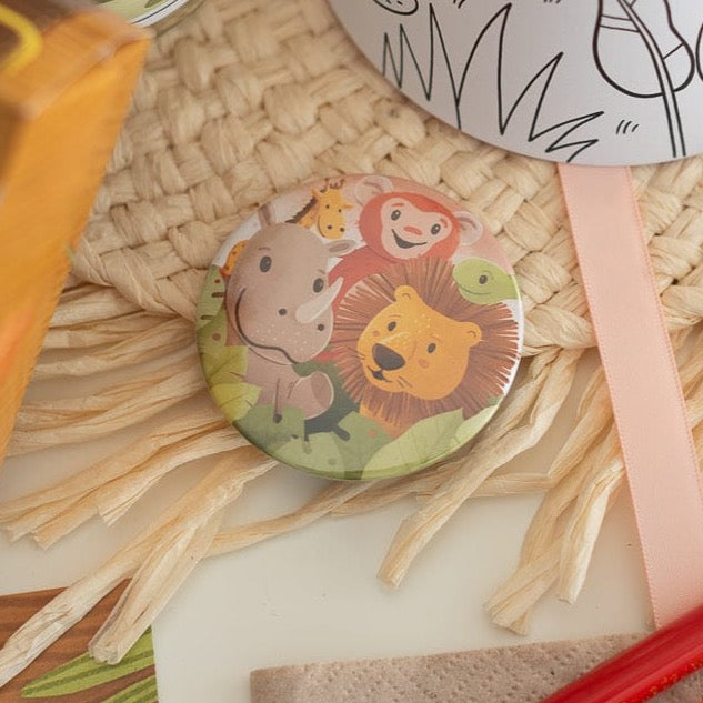 Safari-Magnete-Mitgebsel-8er-Pack