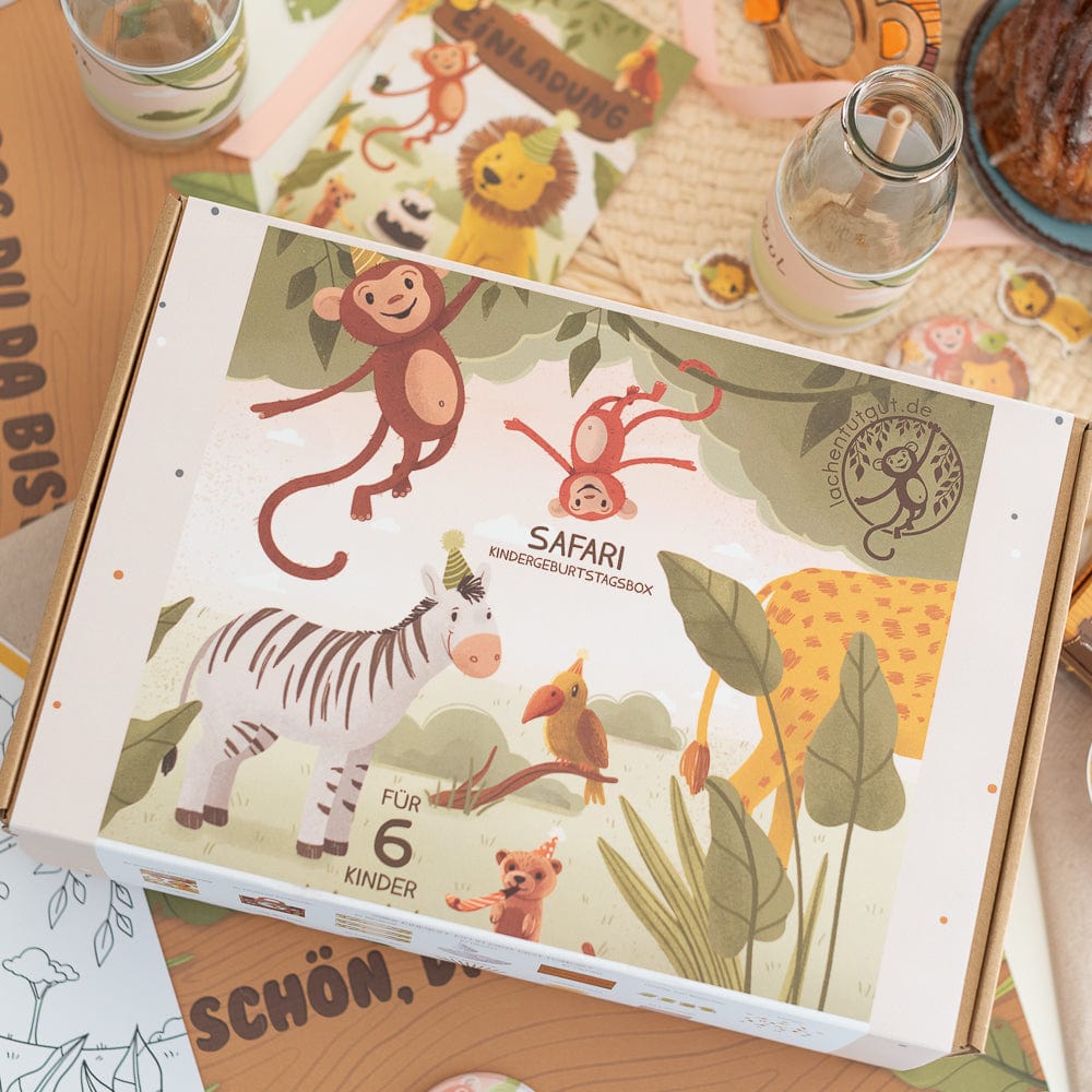 Mottobox-Safari-Geburtstag
