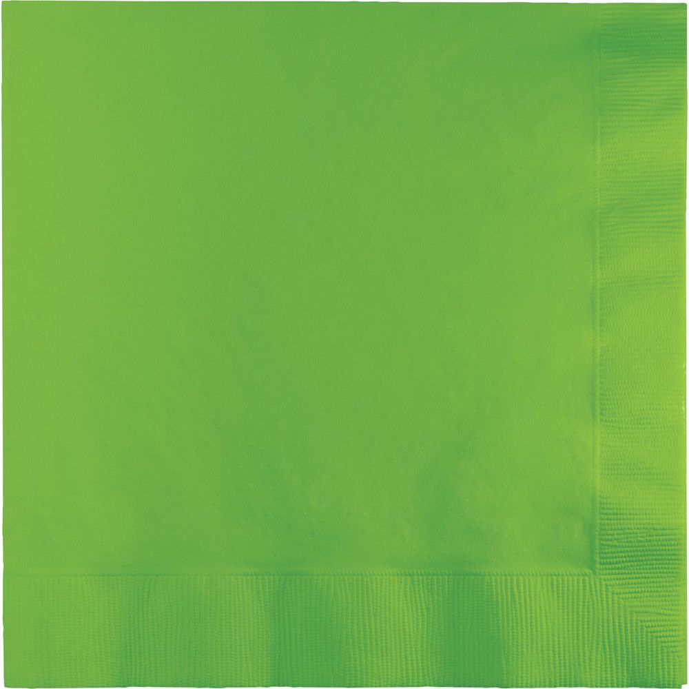 Servietten, unifarben hellgrün, 20er Pack, 33 x 33cm