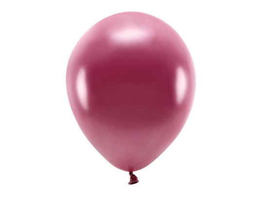 Luftballons bordeauxrot, Eco, 30 cm, 10er Pack