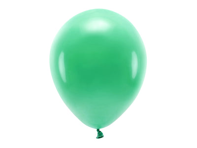 Luftballons, grasgrün metallisiert, Eco, 30 cm, 10er Pack