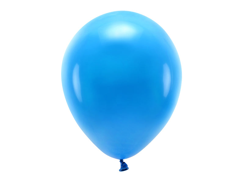 Luftballons blau, Eco, 30 cm, 10er Pack