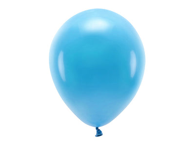 Luftballons türkis, Eco, 30 cm, 10er Pack