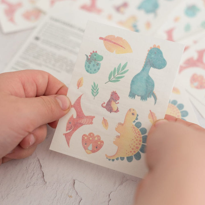 Dino-Tattoos-1-Bogen-mit-10-Tattoos