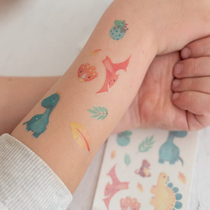 Dino-Tattoos-1-Bogen-mit-10-Tattoos