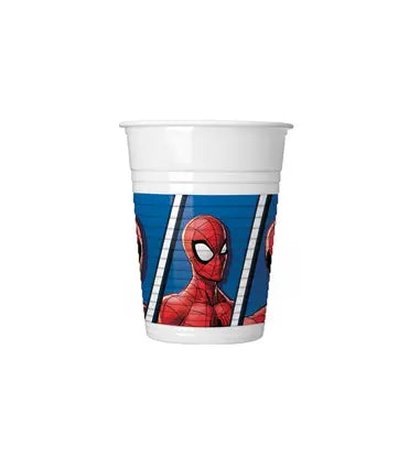 Partybecher Spiderman Crime Fighter, 8 Stück