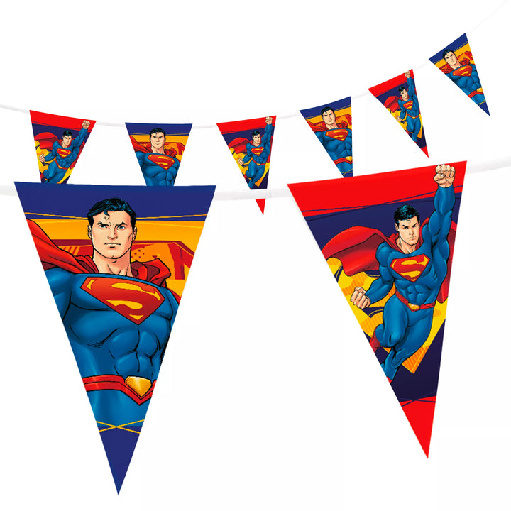 Wimpelkette Superman, 5 m